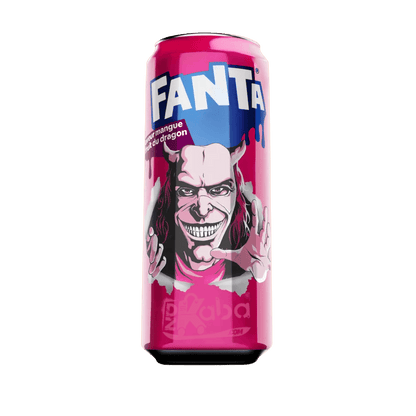 Fanta Soft Drink Dragon Fruit and Mango 330ml