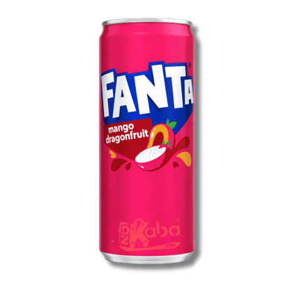 Fanta Soft Drink Dragon Fruit and Mango 330ml