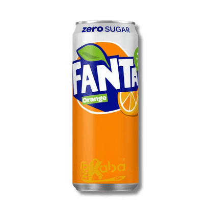Fanta Orange Sugar Free Soft Drink 330ml