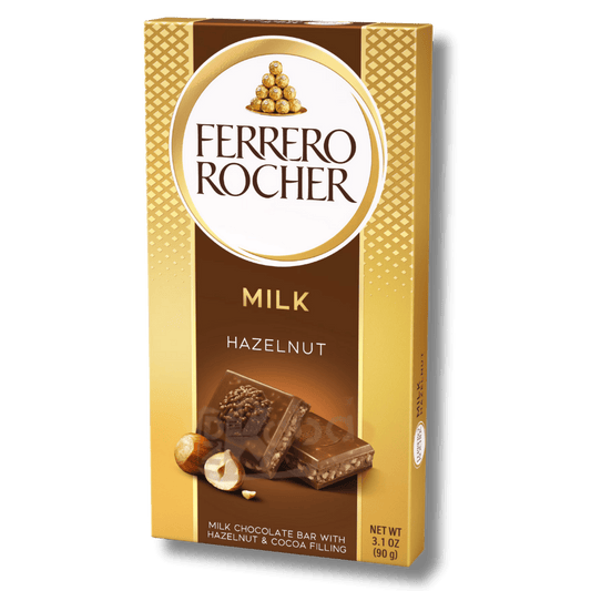 Ferrero Rocher Milk Chocolate Hazelnut 90g