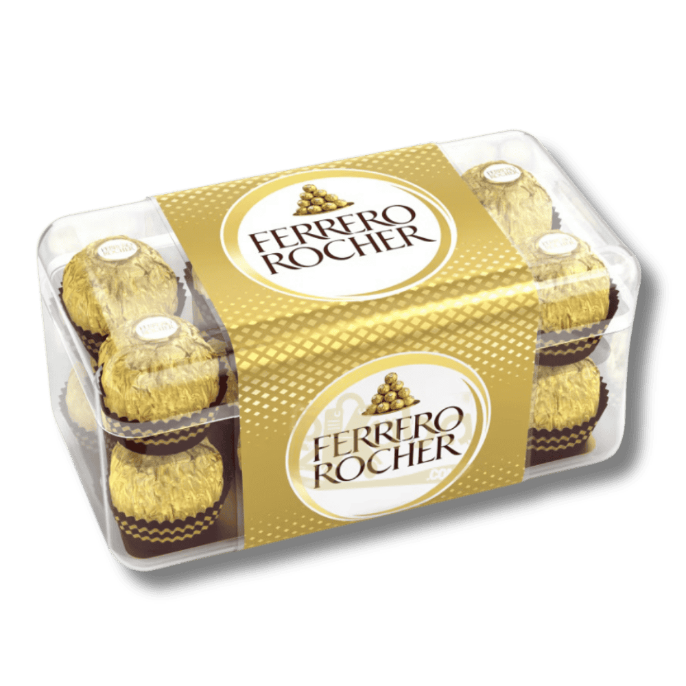 Ferrero Rocher Original Fine Hazelnut Chocolates T16