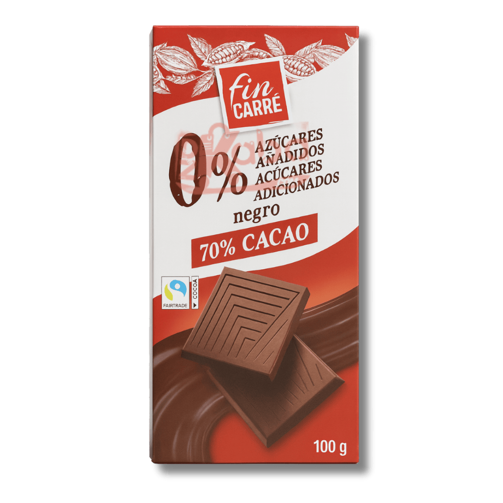 Fin Carré Dark 70% Cocoa Sugar Free 100g
