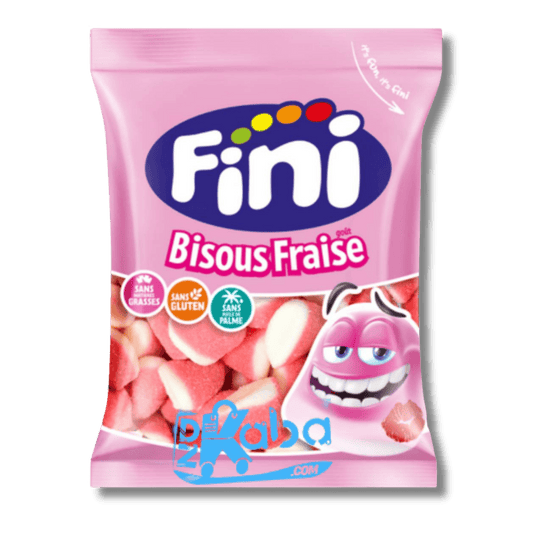 Fini Jelly Strawberry Kisses 90g