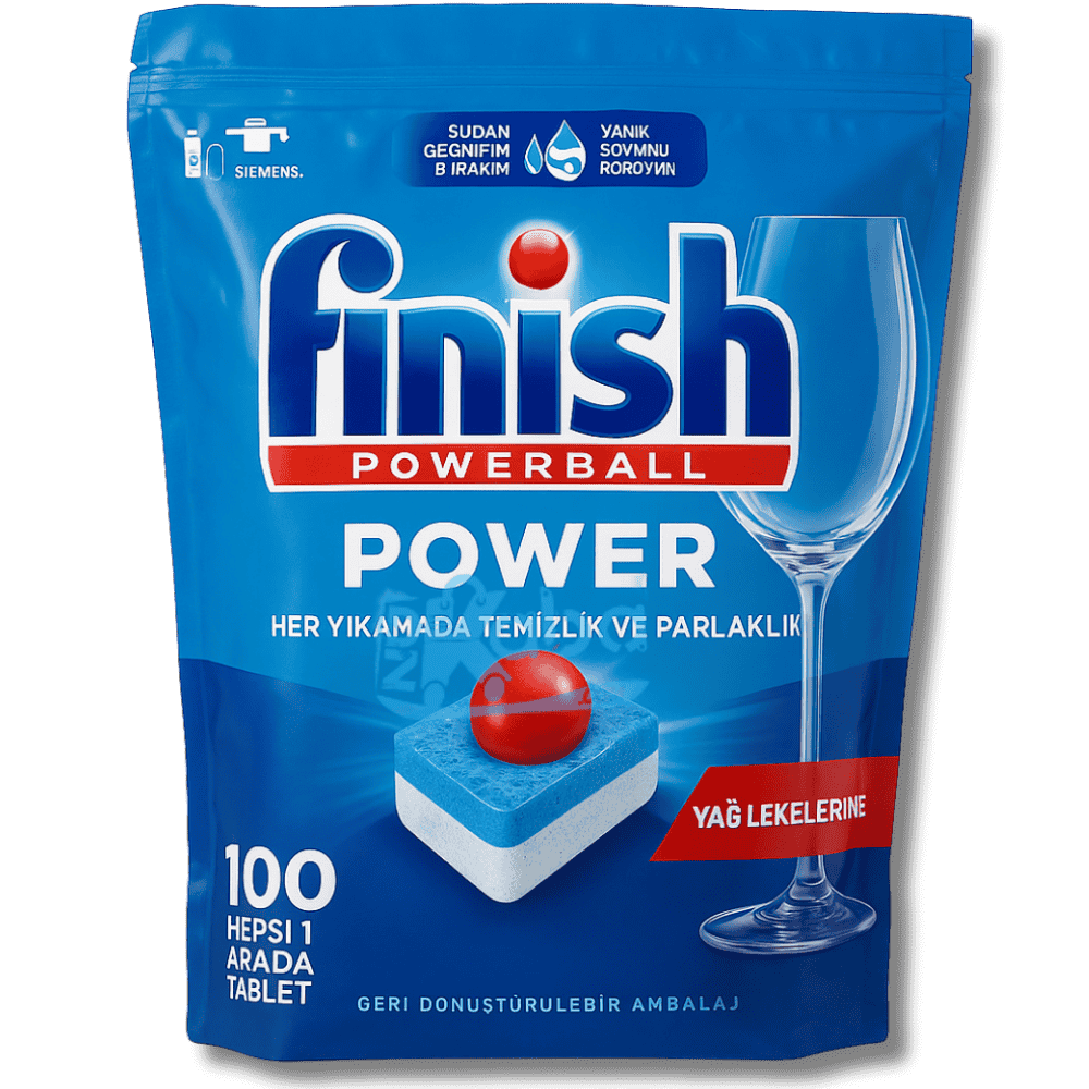 Finish Dishwasher Tablets Powerball Power T100