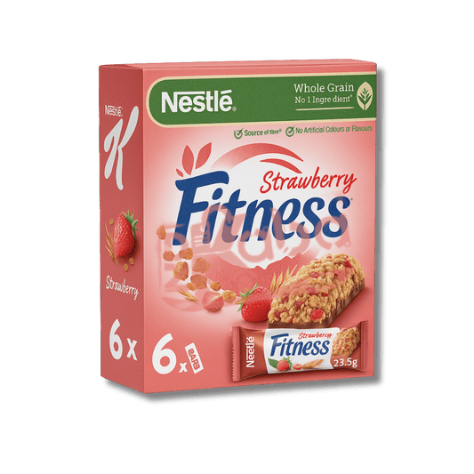 Fitness Cereal Bar Strawberry T6
