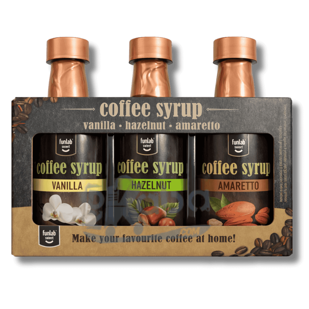 Funlab Coffee Syrup Vanilla Hazelnut Amaretto T3x45ml