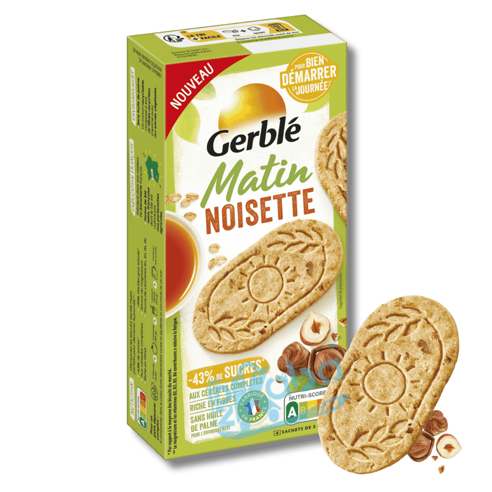 Gerblé Breakfast Biscuits Hazelnut 200g