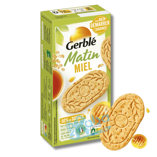 Biscuits Gerblé Petit-déjeuner au miel 200 g