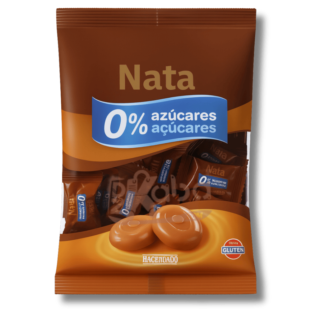 Hacendado Candies Cream Sugar Free 90g