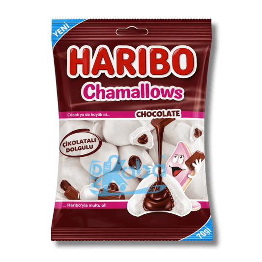 Haribo Chamallows Chocolate Filled Marshmallow 62g