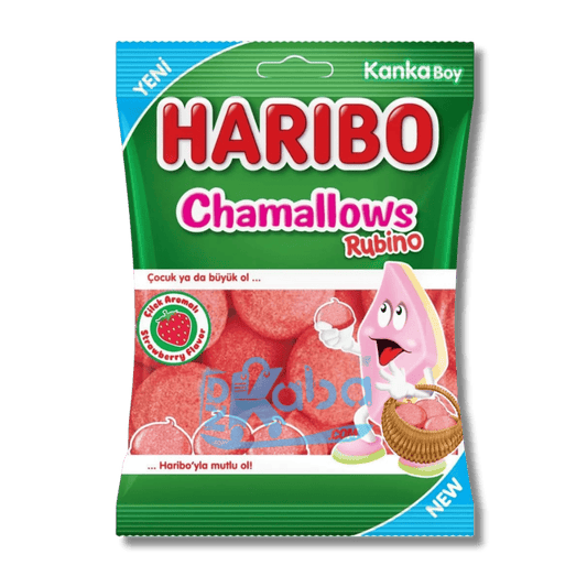 Haribo Chamallows Rubino Strawberry Flavor Marshmallow 70g