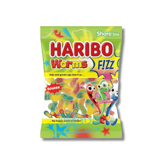 Haribo Worms F!ZZ 70g