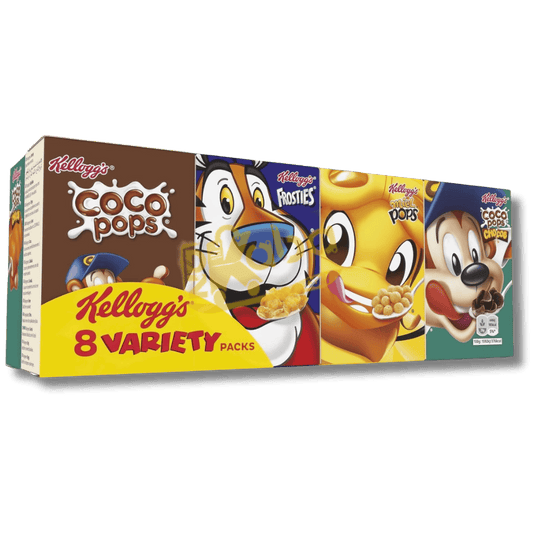 Kellogg's Breakfast Cereal Variety Pack 8x25g