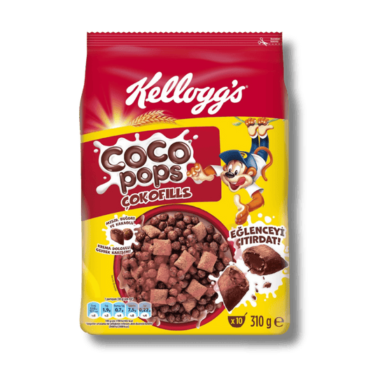 Kellogg’s Breakfast Cereals Coco Pops Choco Fills 310g