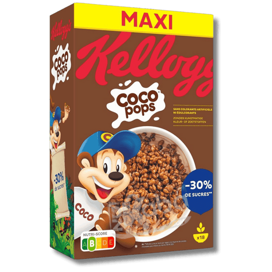 Kellogg's Breakfast Cereals Coco Pops Maxi 650g