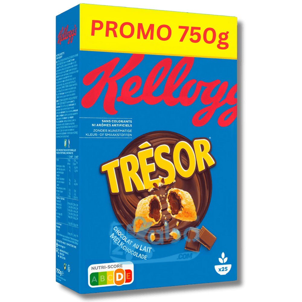 Kellogg’s Trésor Cereal Milk Chocolate 750g