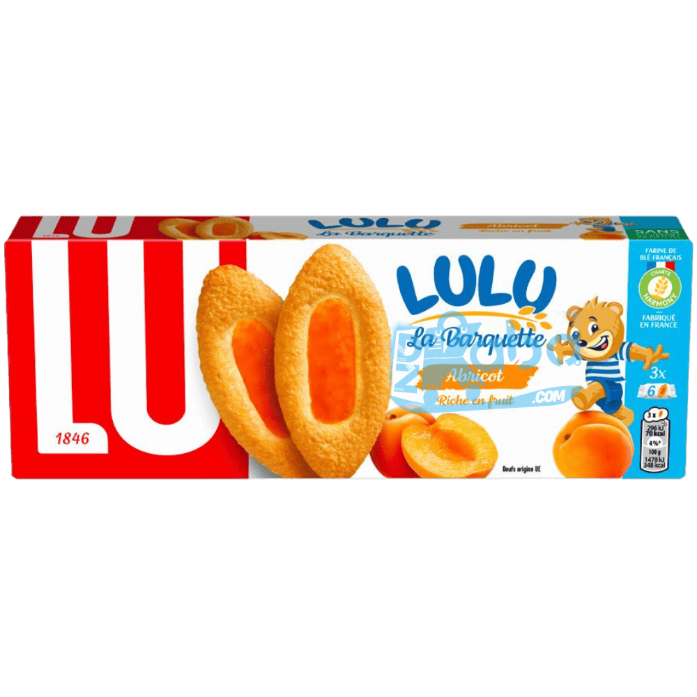 Lulu La Barquette Apricot 120g