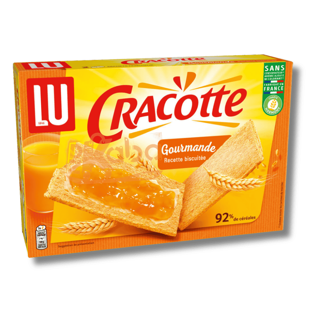 LU Cracotte Crispbread Gourmande Biscuit Recipe 250g