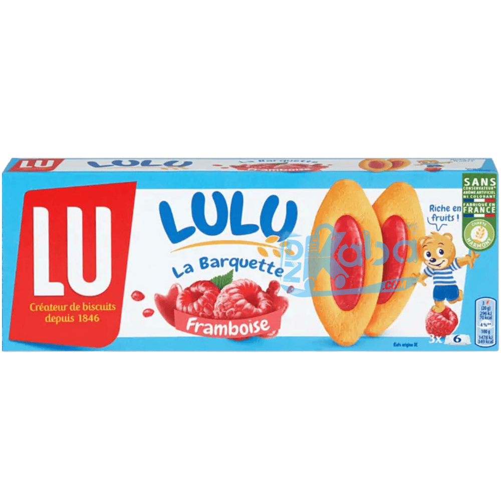 Lulu La Barquette Raspberry 120g