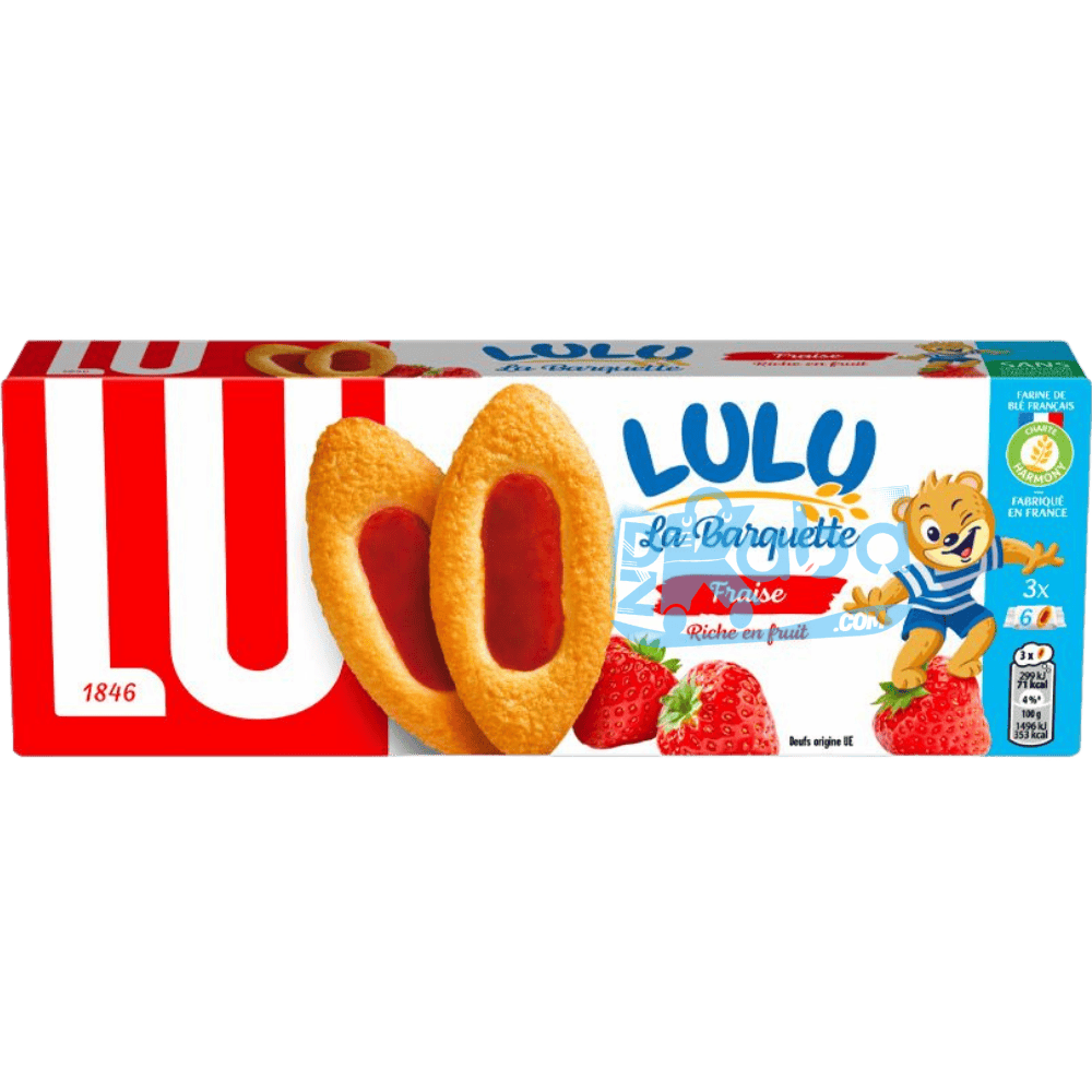 Lulu La Barquette Strawberry 120g