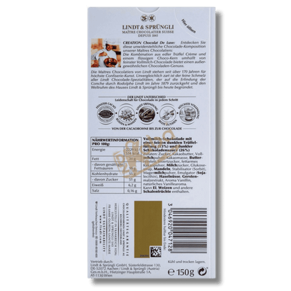 Lindt Creation Dark Hazelnut 150g