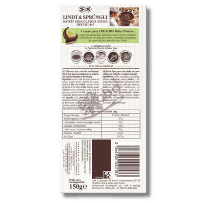 Lindt Creation Pistachio Almond Dark 150g