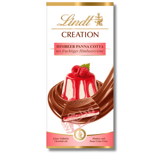 Lindt Creation Raspberry Panna Cotta Milk 150g