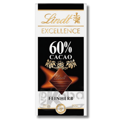 Lindt Excellence 60% Cocoa Dark 100g