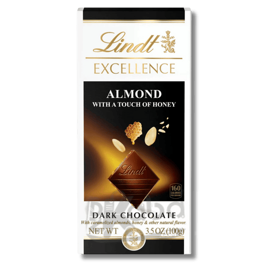 Lindt Excellence Almond with a Touch of Honey Dark 100g