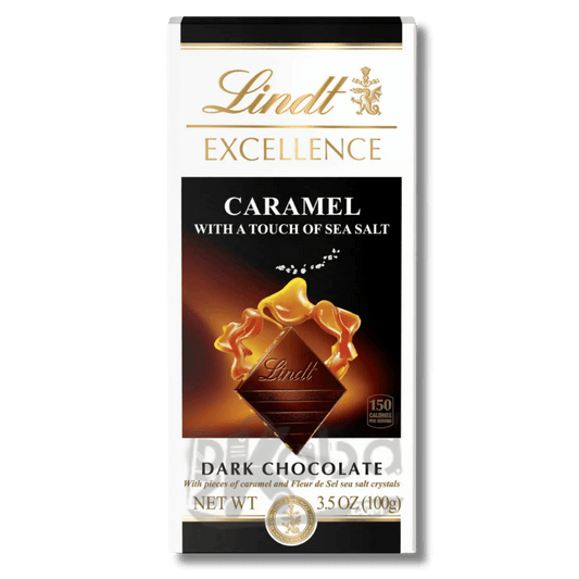 Lindt Excellence Caramel with a Touch of Sea Salt Dark 100g