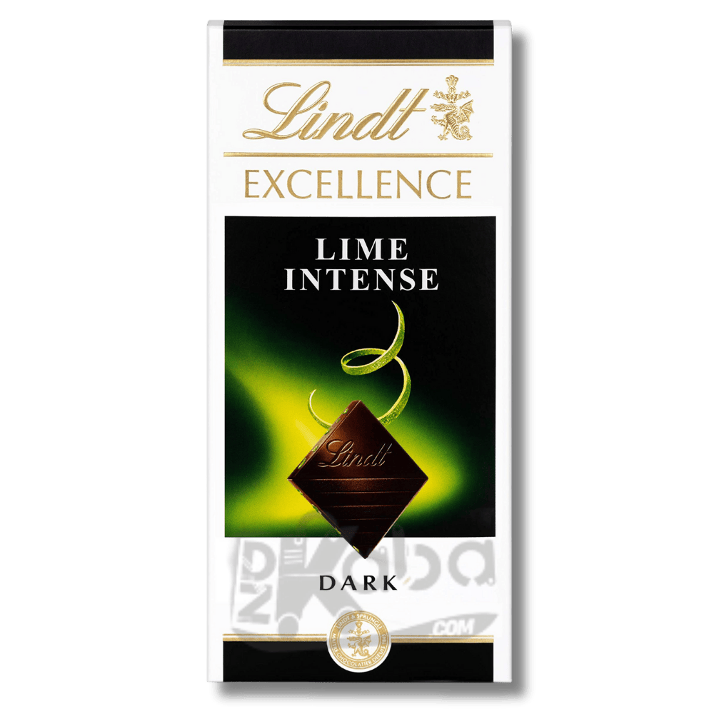 Lindt Excellence Lime Intense Dark 100g