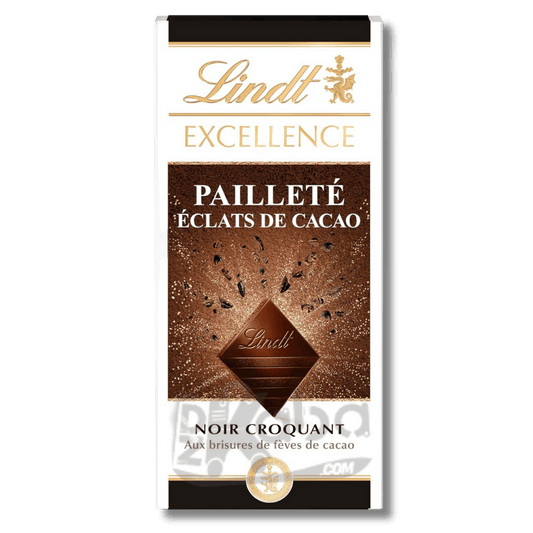 Lindt Excellence Pailleté Éclats de Cacao Dark 100g