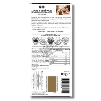 Lindt Excellence Pear Intense Dark 100g