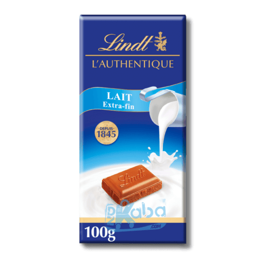 Lindt L’Authentique Milk Chocolate Extra-Fine 100g
