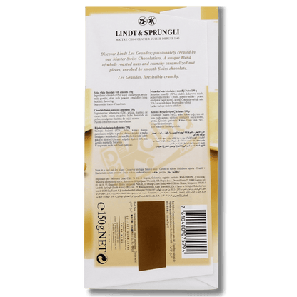 Lindt Les Grandes White Chocolate Almonds 150g