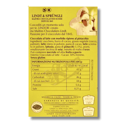 Lindt Lindor Pistachio 150g