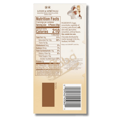Lindt Lindor White 100g