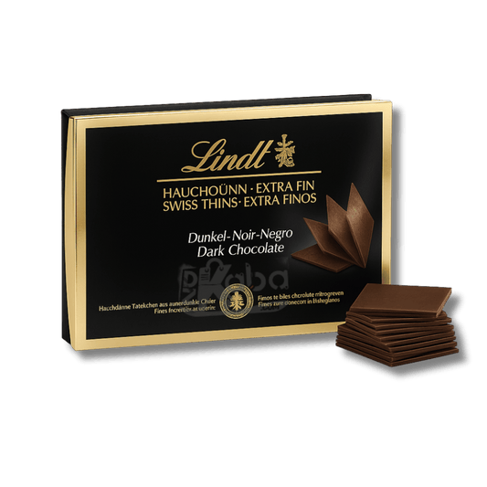 Lindt Swiss Thins Dark Chocolate 125g