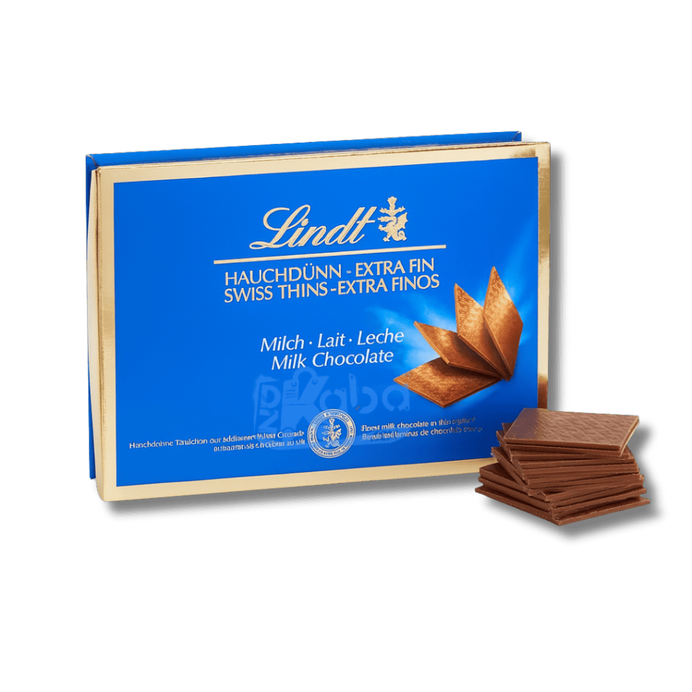 Lindt Swiss Thins Milk Chocolate 125g