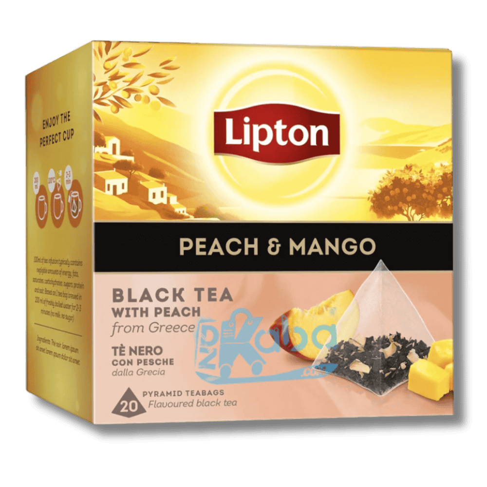 Lipton Black Tea Peach & Mango T20