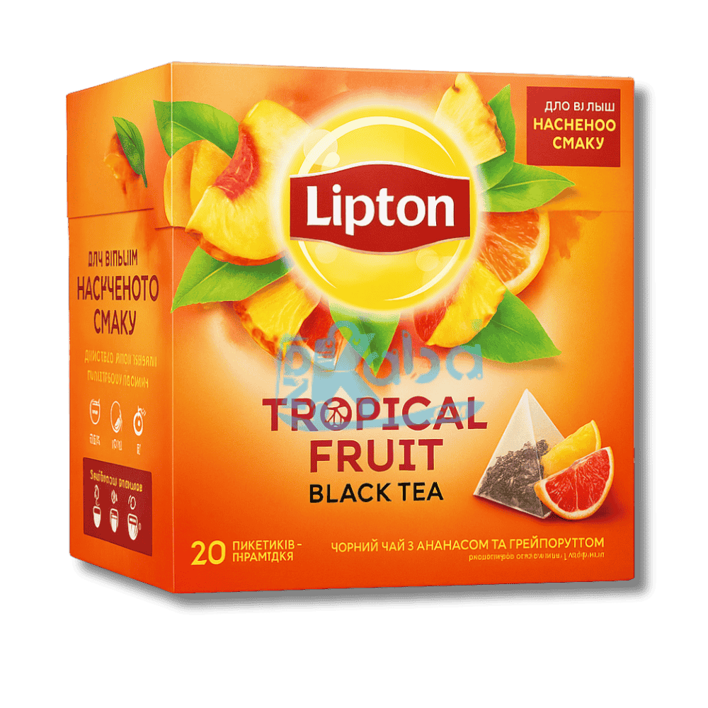 Lipton Black Tea Tropical Fruit T20