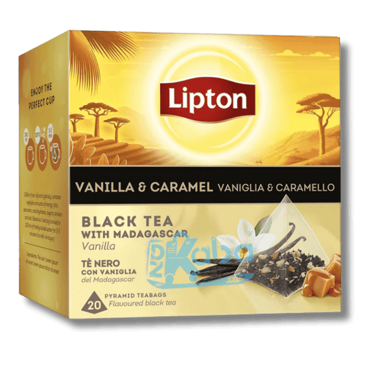 Lipton Black Tea Vanilla & Caramel T20