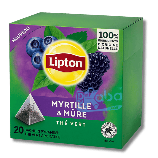 Lipton Green Tea Blueberry & Blackberry T20