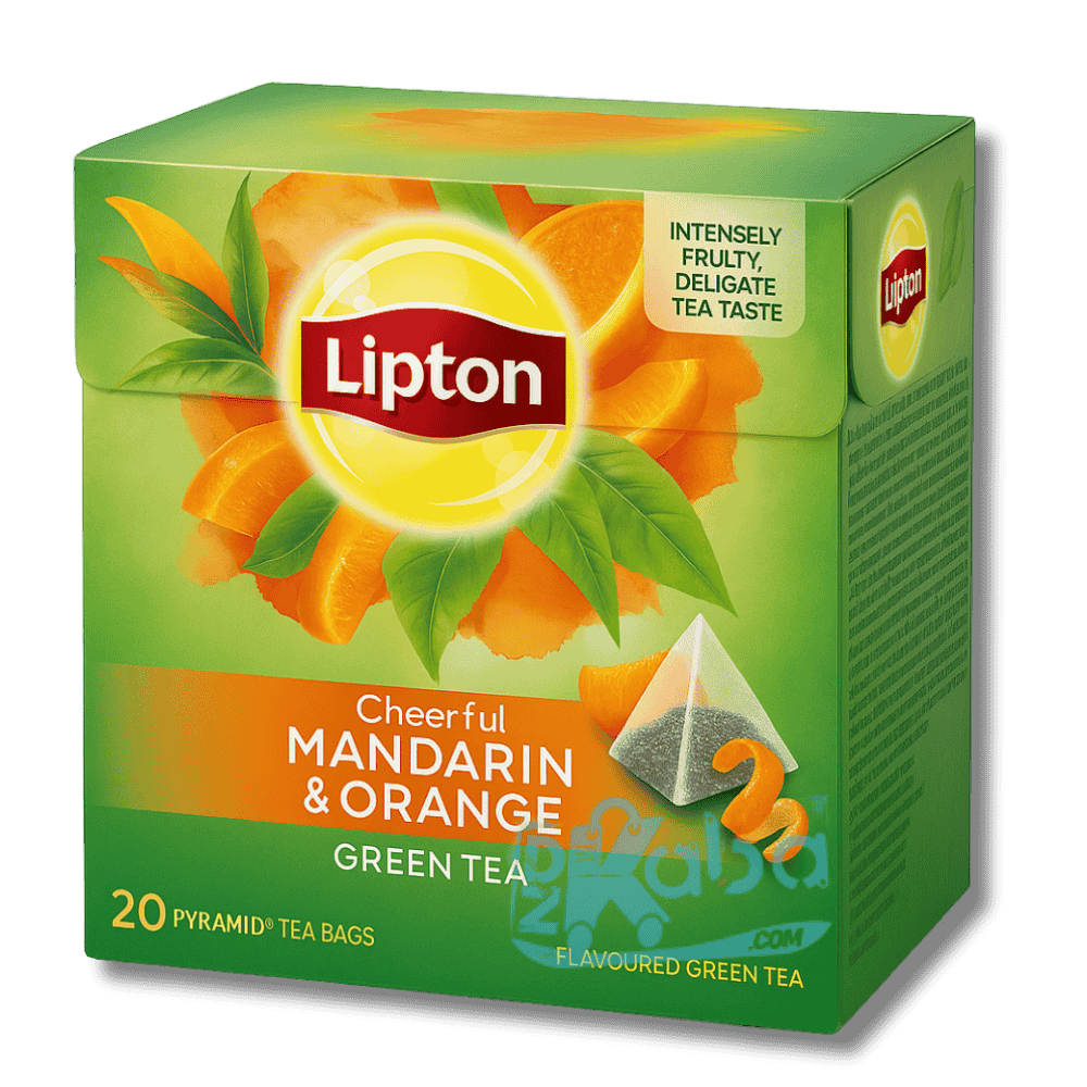 Lipton Green Tea Cheerful Mandarin & Orange T20