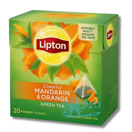 Lipton Green Tea Cheerful Mandarin & Orange T20