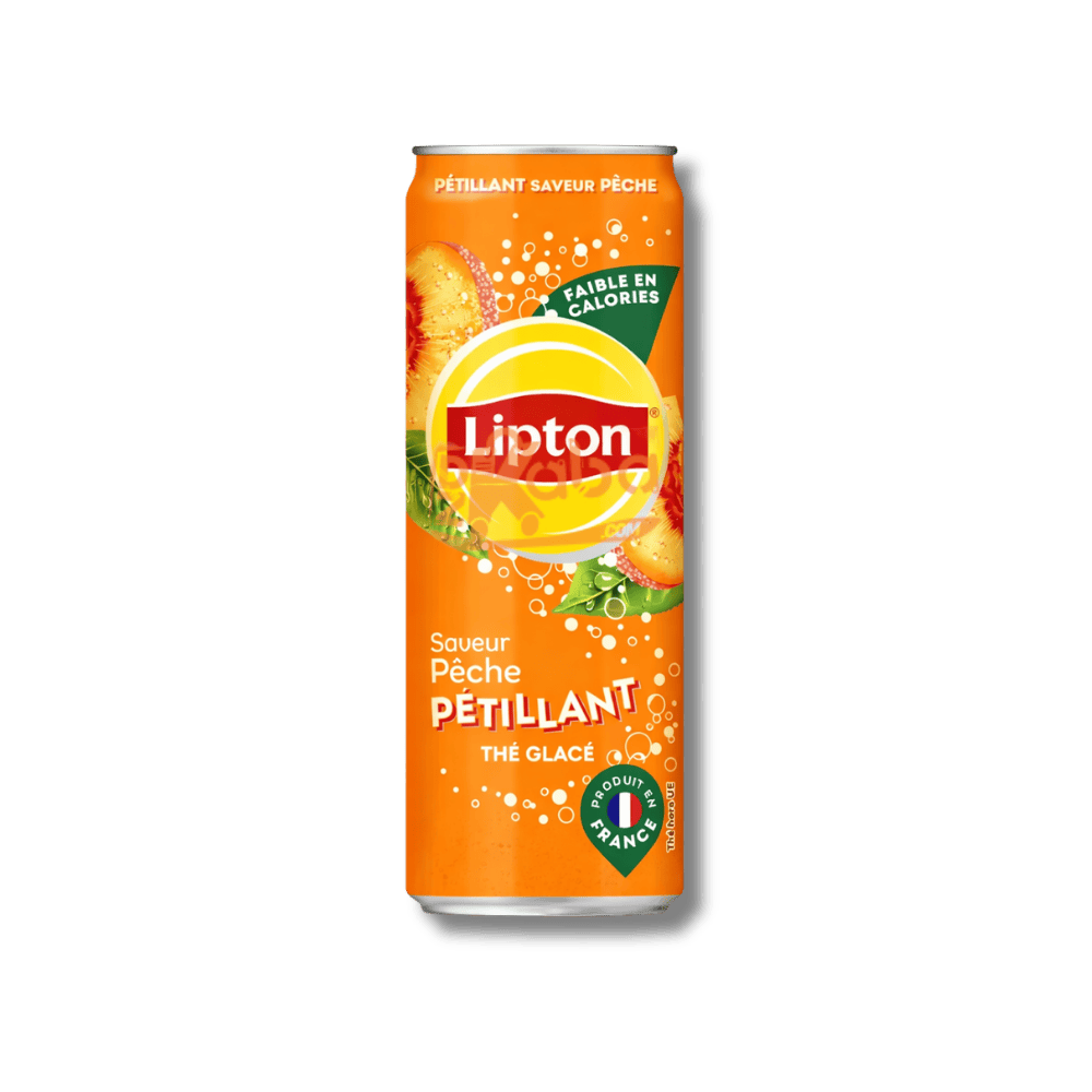 Lipton Sparkling Iced Tea Peach 330ml