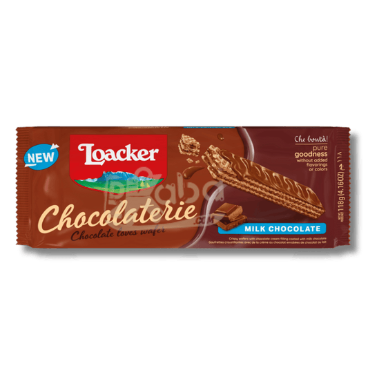 Loacker Wafer Chocolaterie Milk Chocolate 118g