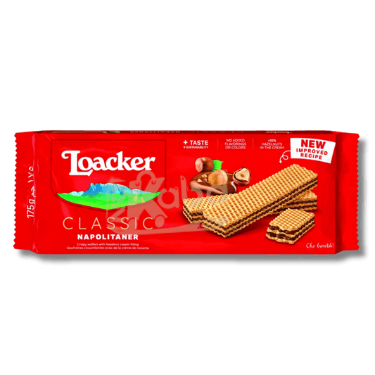 Loacker Wafer Classic Napolitaner Hazelnut Cream 175g