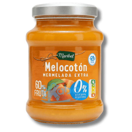 Maribel Peach Extra Jam 0% Sugar Added 60% Fruit 350g