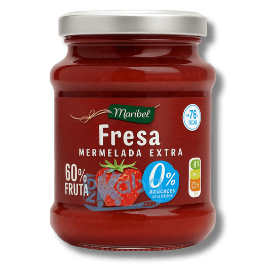 Maribel Strawberry Extra Jam 0% Sugar Added 60% Fruit 350g